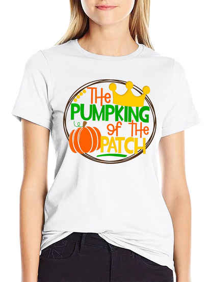 The Pumpking of the Patch T-Shirt - Halloween Season