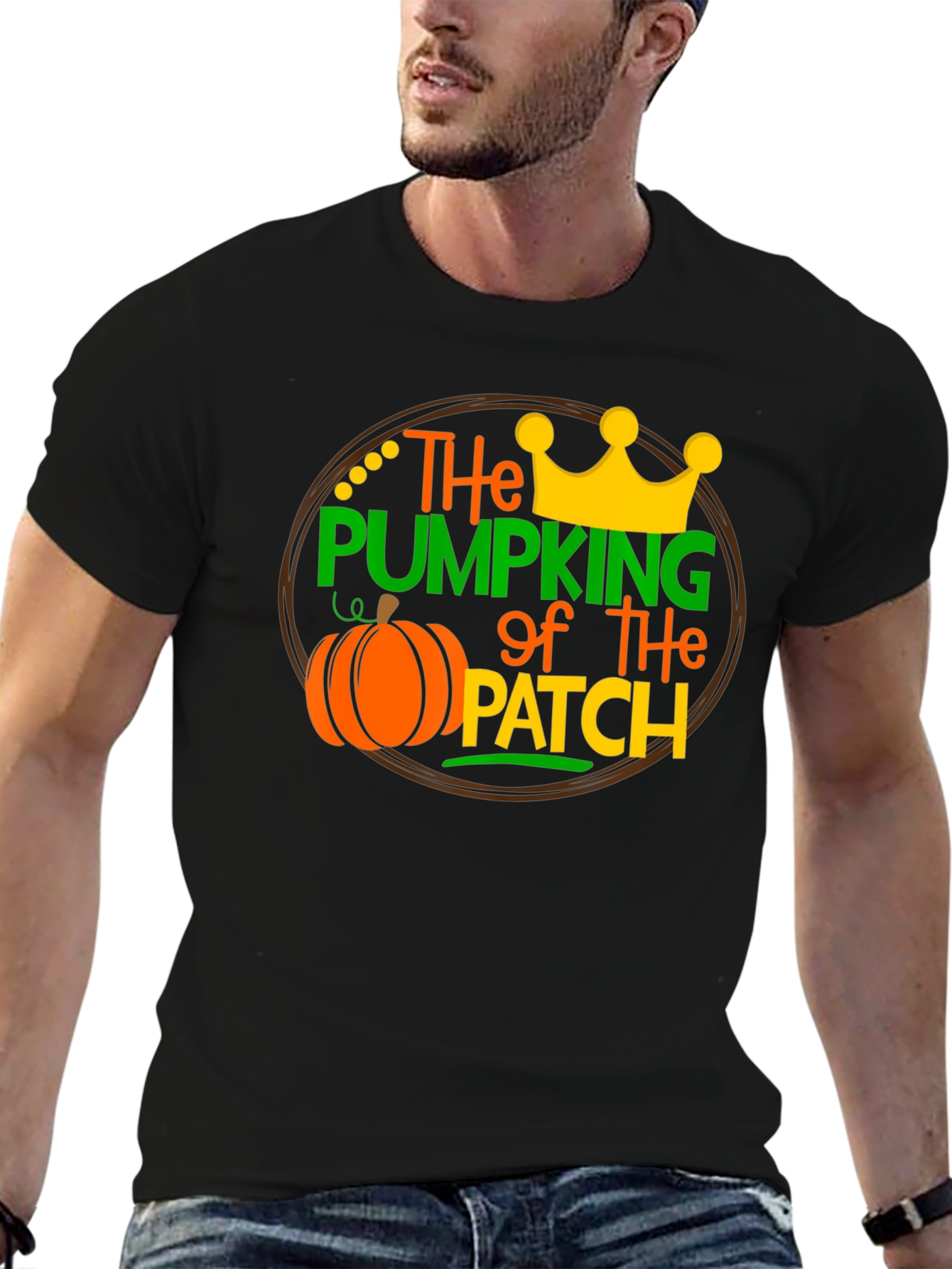 The Pumpking of the Patch T-Shirt - Halloween Season