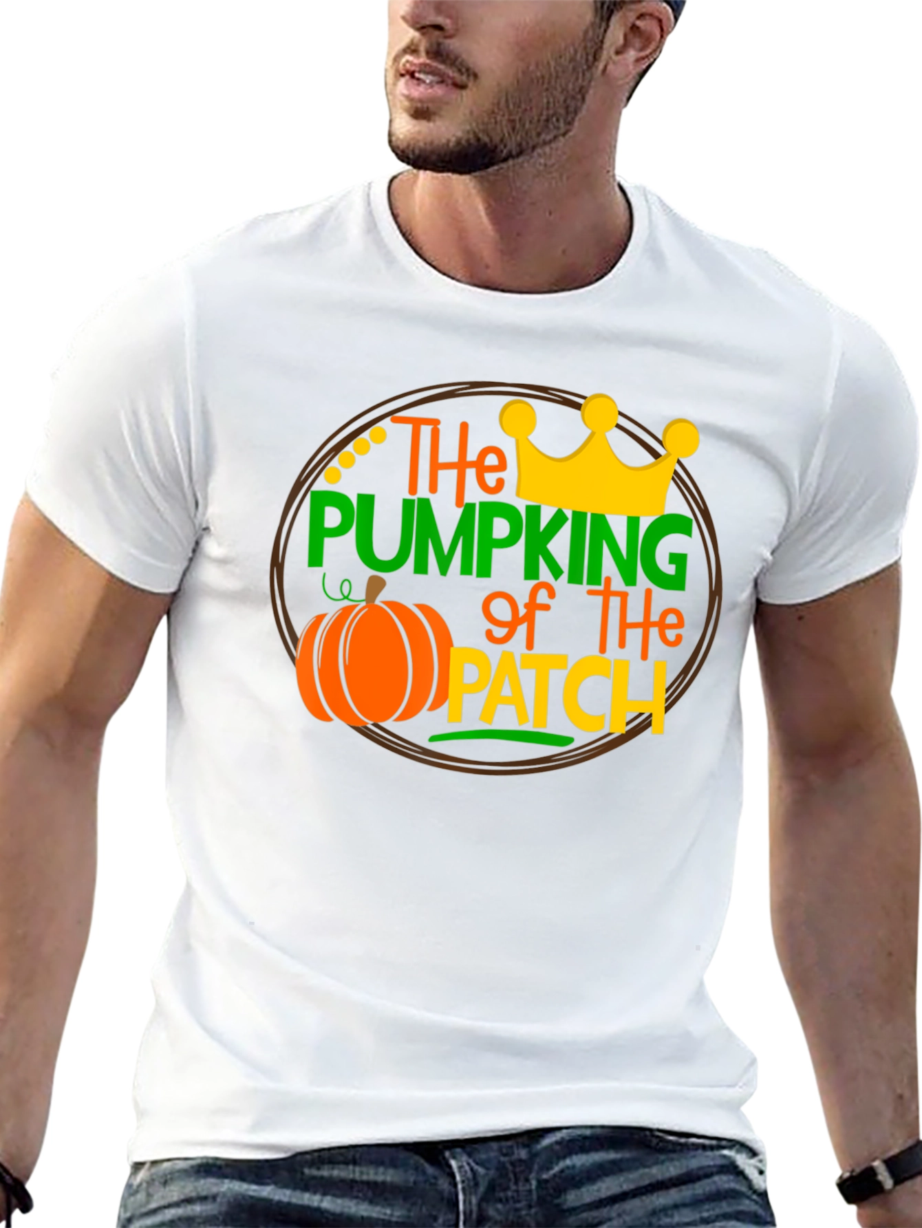 The Pumpking of the Patch T-Shirt - Halloween Season