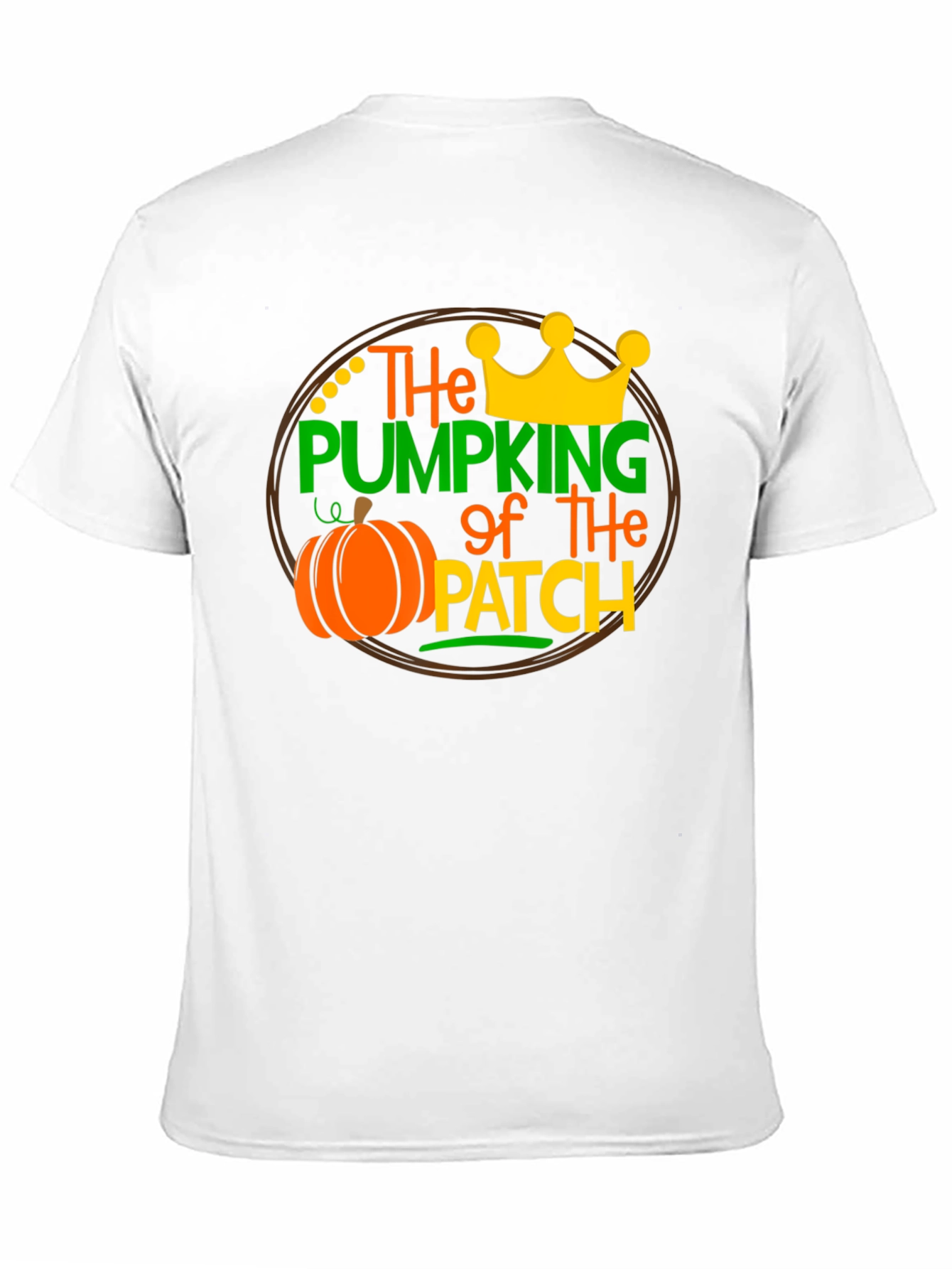 The Pumpking of the Patch T-Shirt - Halloween Season