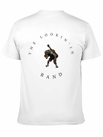 The Lookin In Band T-Shirt - Black Crew Neck