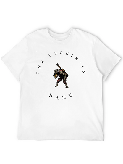 The Lookin In Band T-Shirt - Black Crew Neck