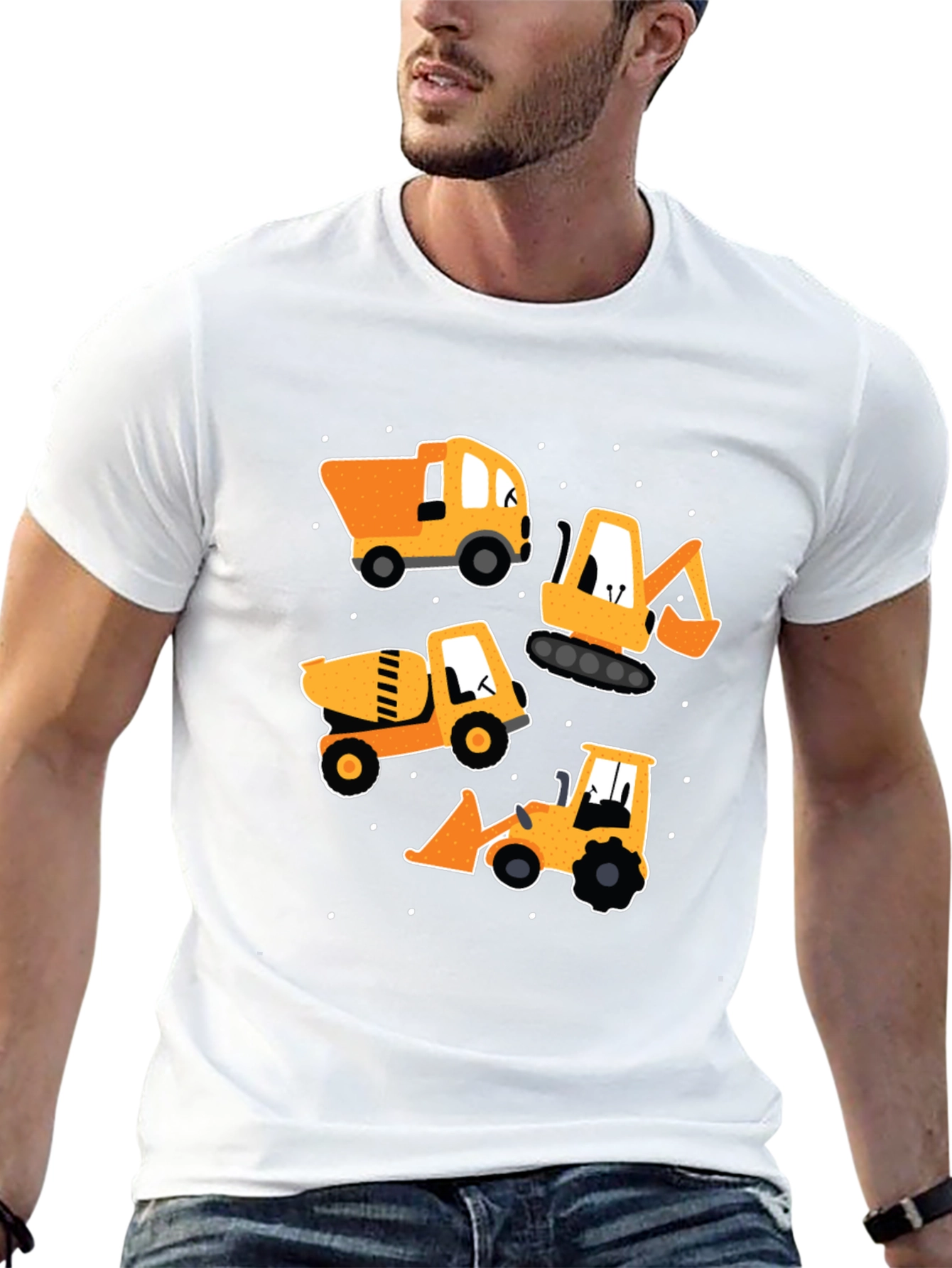 Construction Vehicles T-Shirt