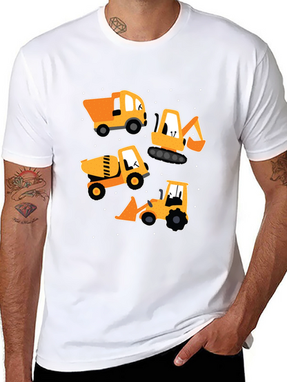 Construction Vehicles T-Shirt