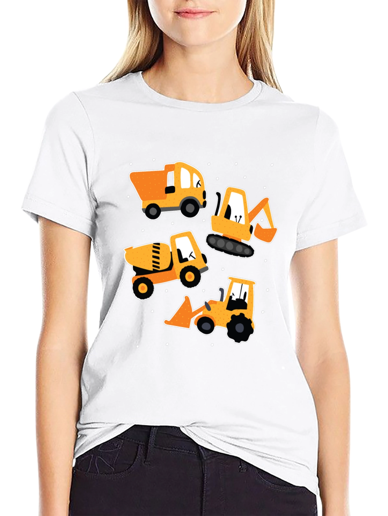 Construction Vehicles T-Shirt