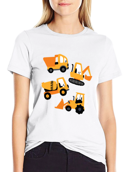 Construction Vehicles T-Shirt