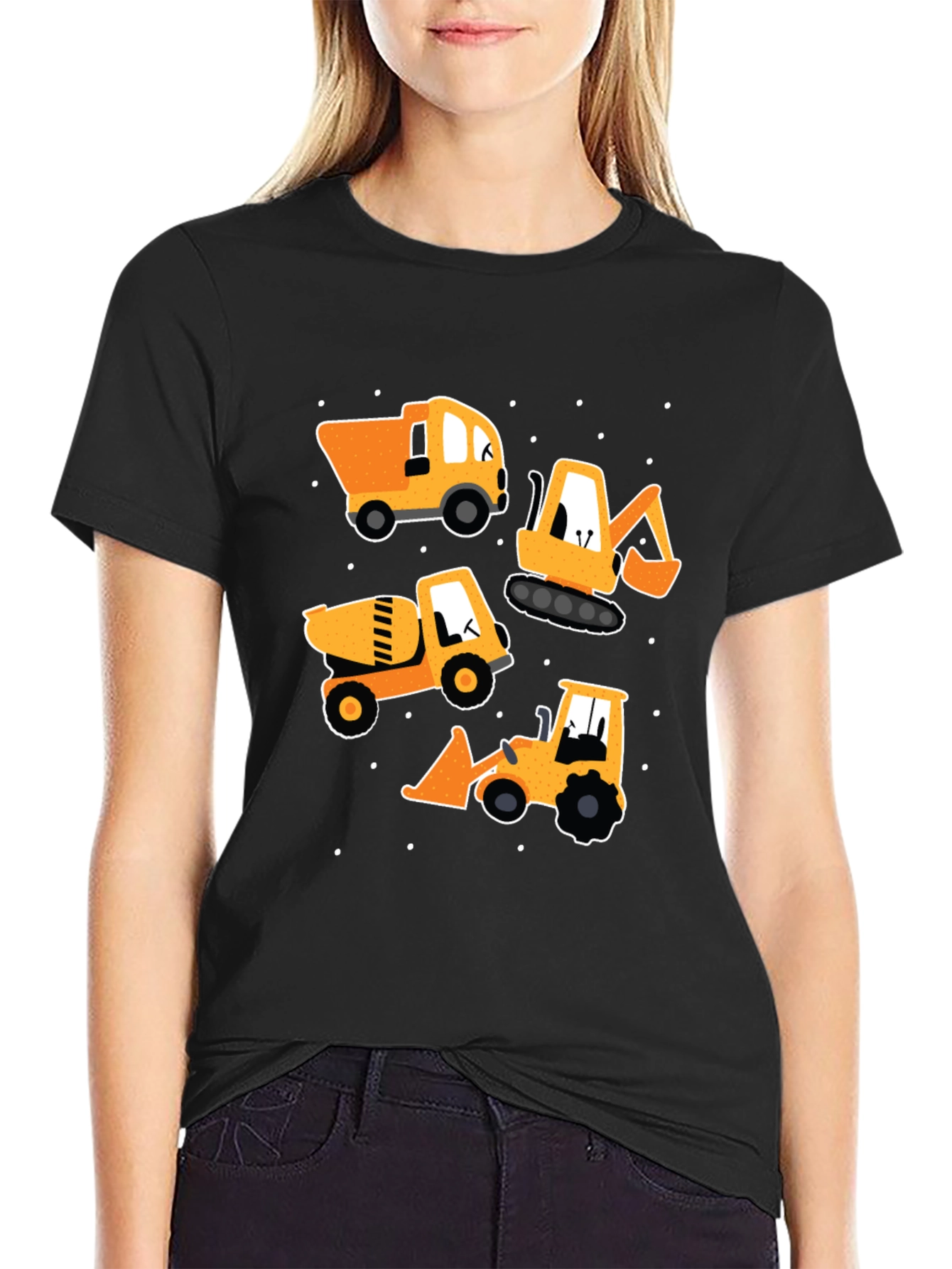 Construction Vehicles T-Shirt