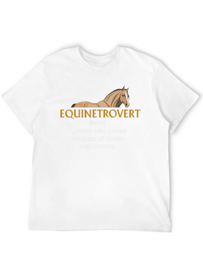 Equinetrovert Horse Lover T-Shirt