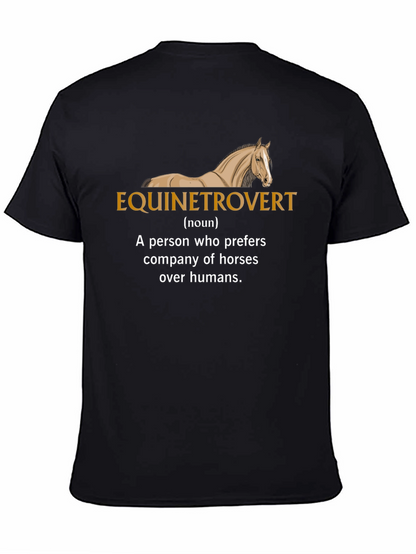 Equinetrovert Horse Lover T-Shirt