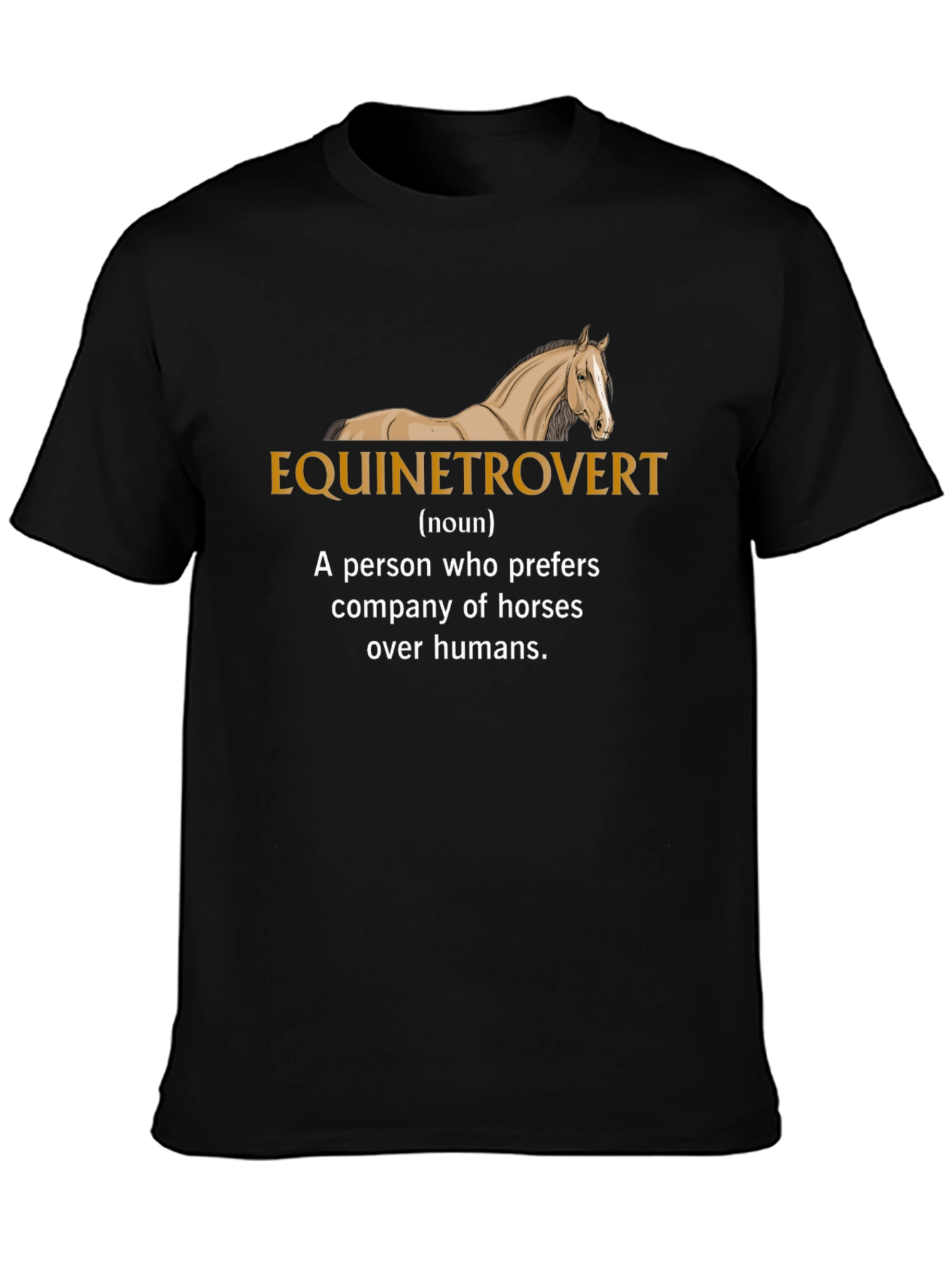 Equinetrovert Horse Lover T-Shirt