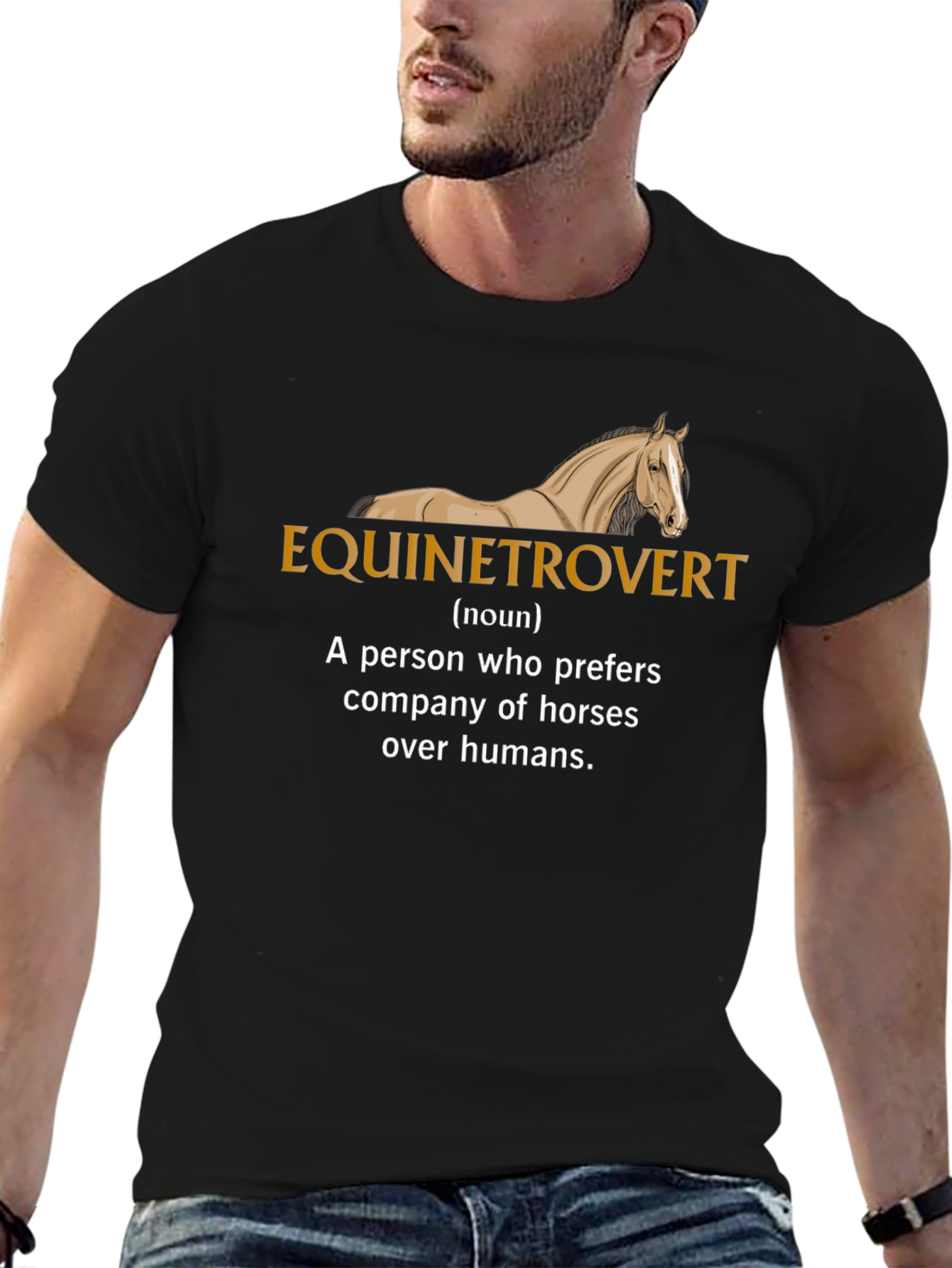 Equinetrovert Horse Lover T-Shirt