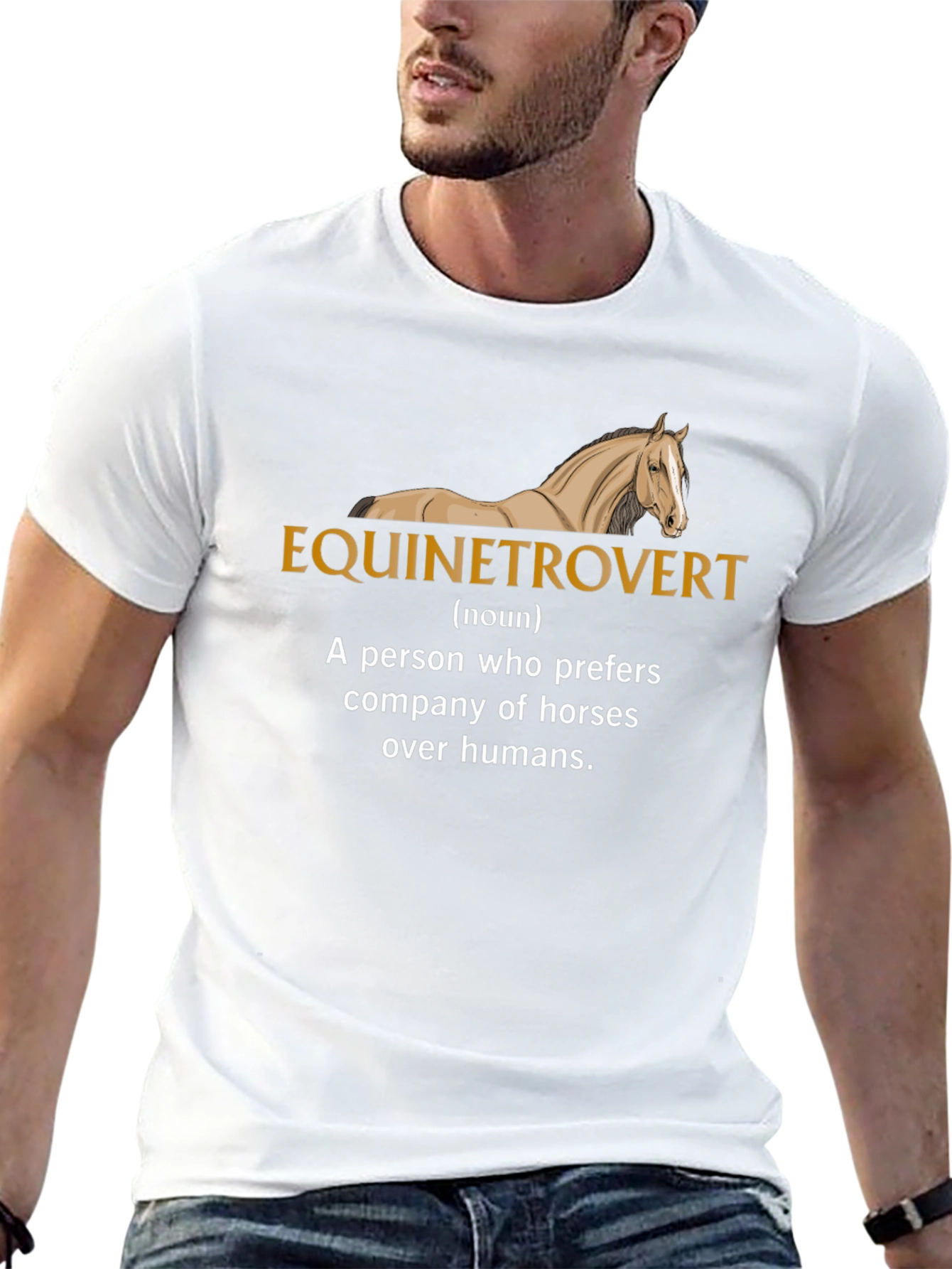 Equinetrovert Horse Lover T-Shirt
