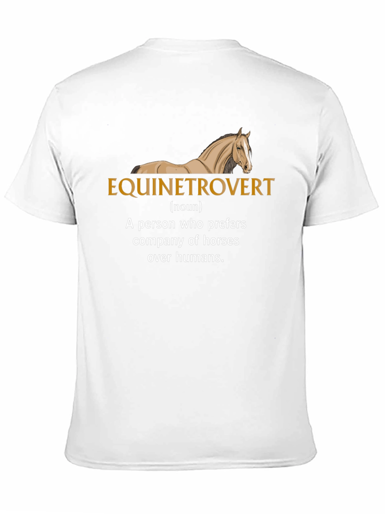 Equinetrovert Horse Lover T-Shirt