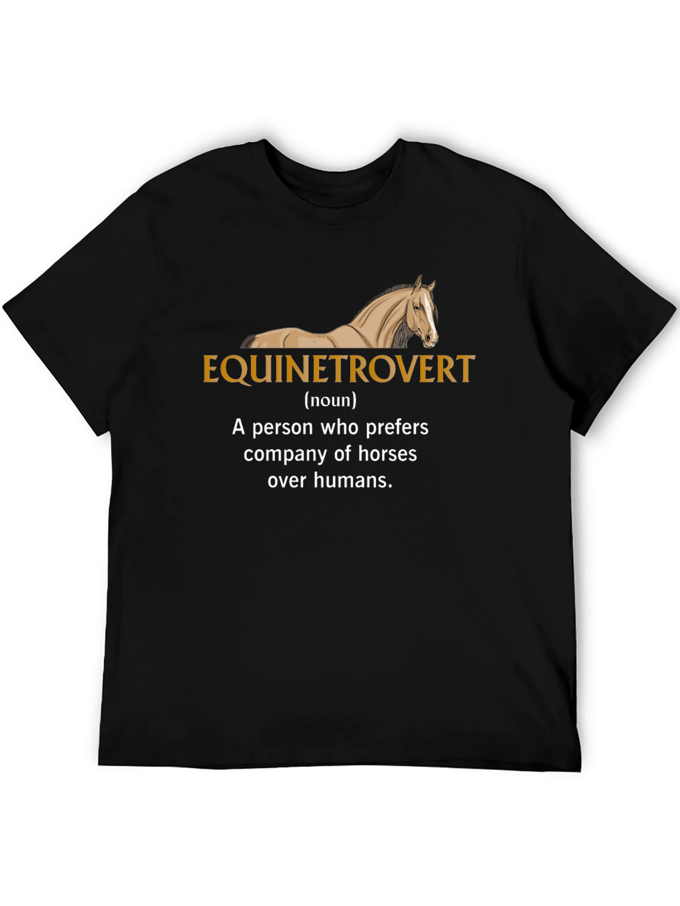 Equinetrovert Horse Lover T-Shirt