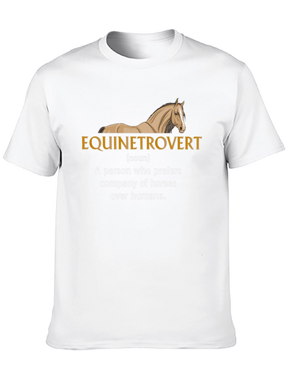 Equinetrovert Horse Lover T-Shirt