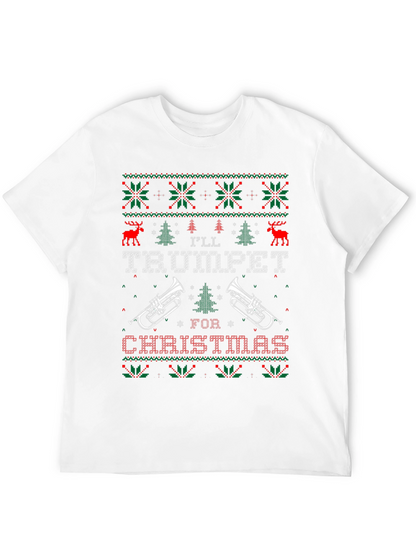Ill Trumpet for Christmas Graphic Tee