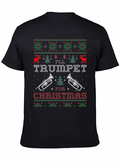 Ill Trumpet for Christmas Graphic Tee