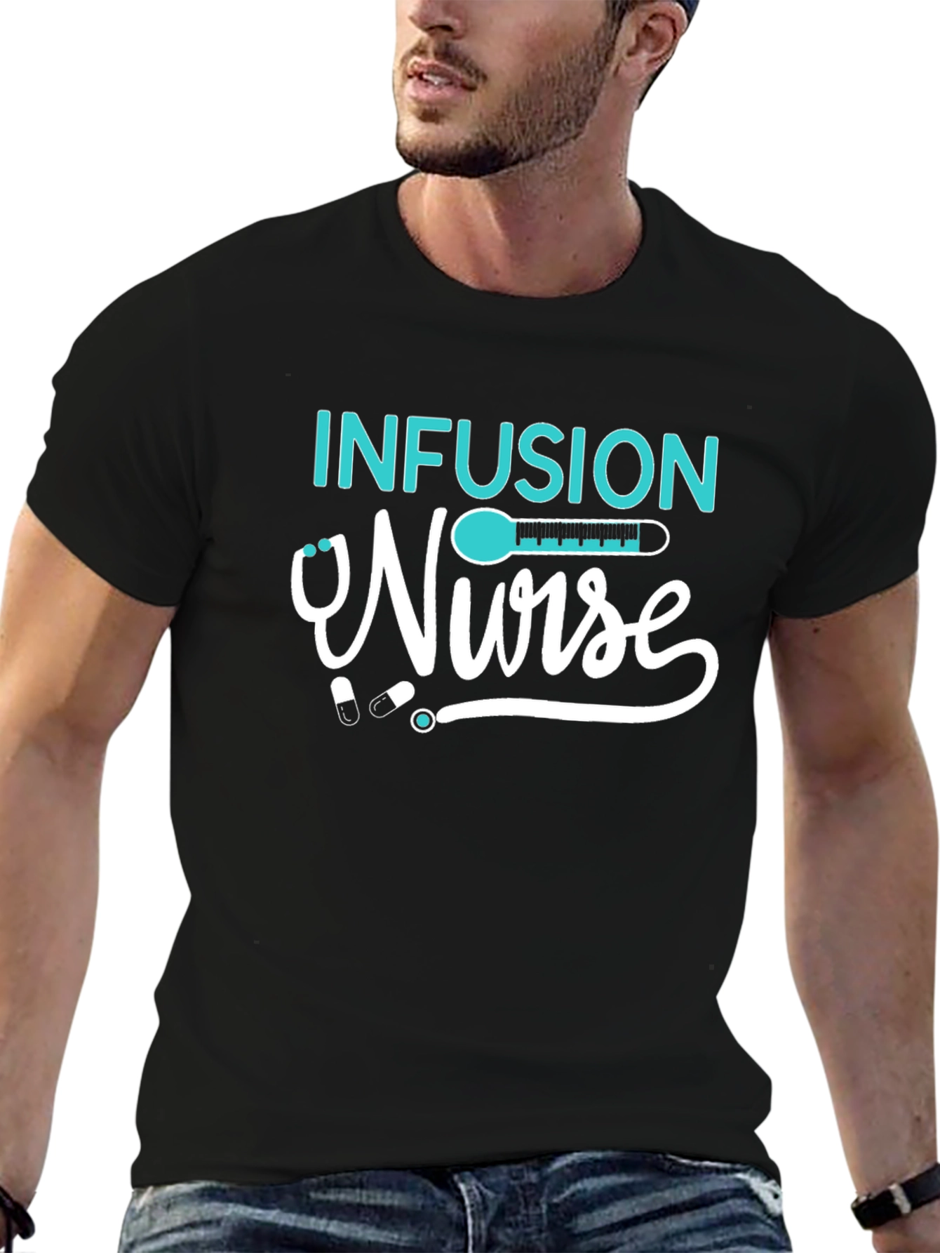 Infusion Nurse Graphic T-Shirt