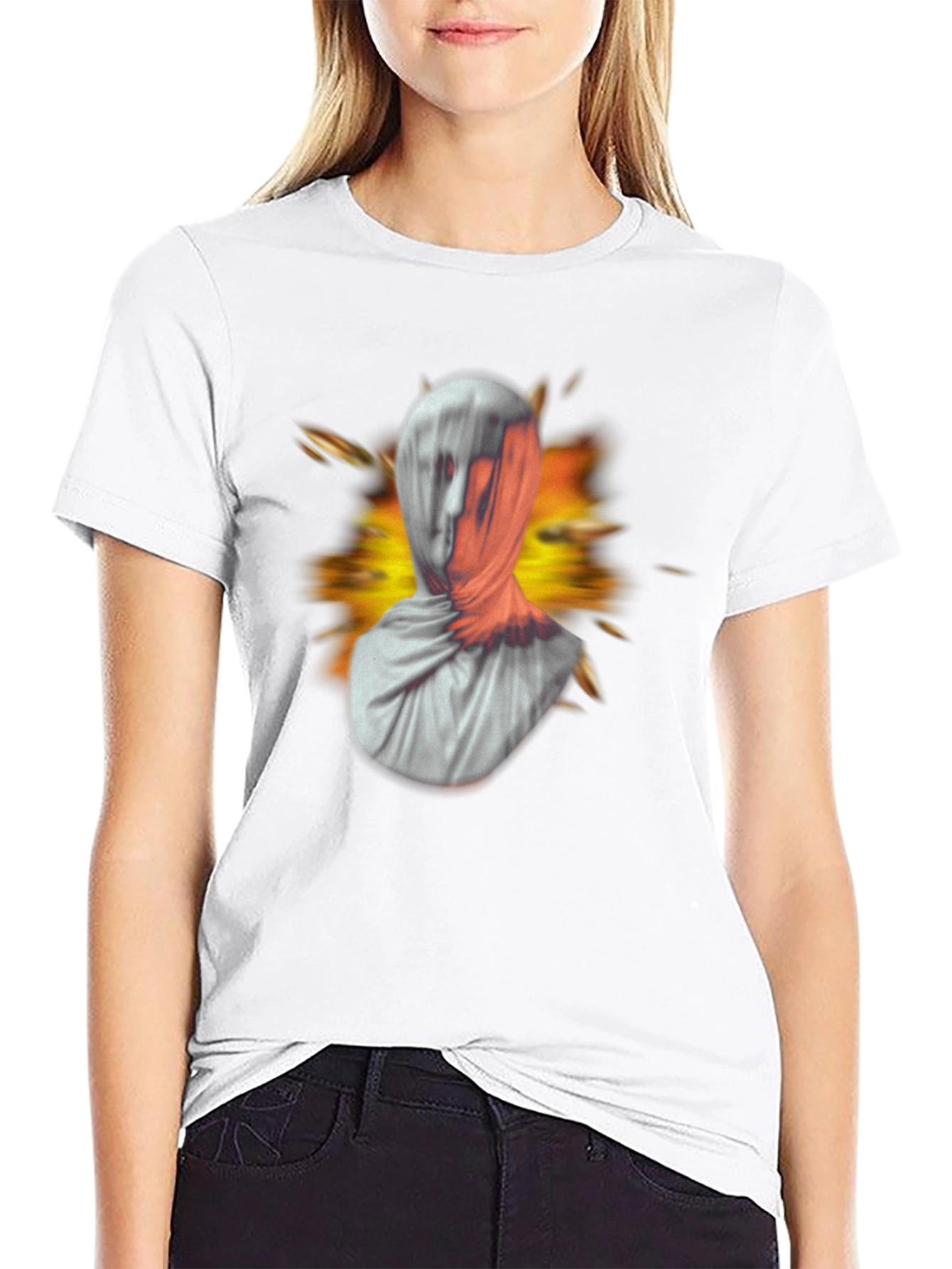 Mystic Veil Graphic T-Shirt - Urban Style