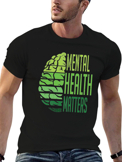 Mental Health Matters Graphic T-Shirt
