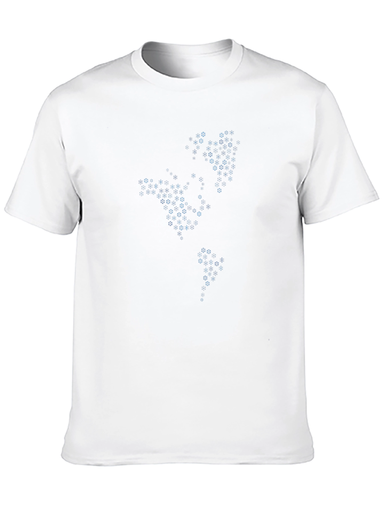 Abstract Geo Pattern Black T-Shirt
