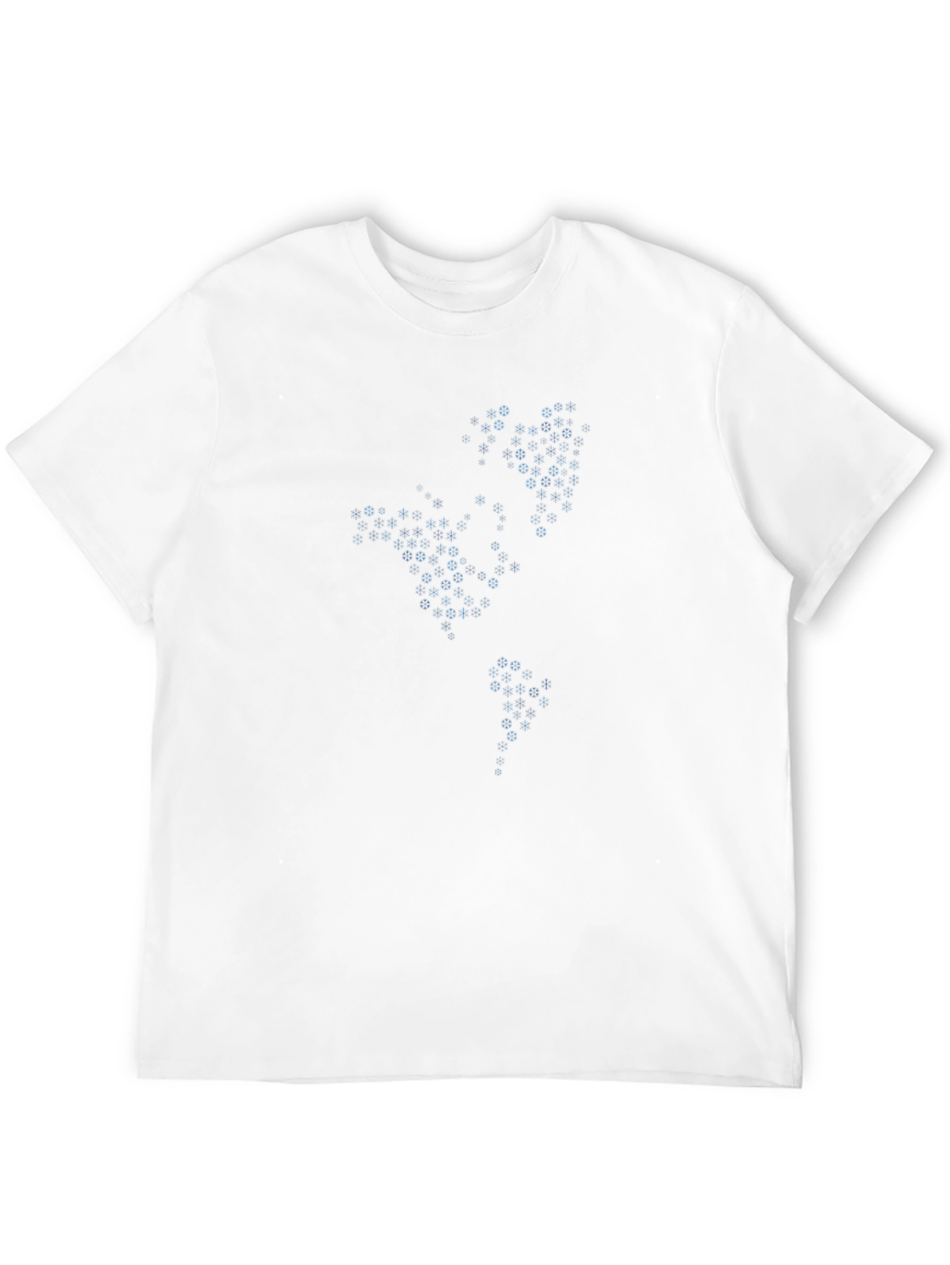 Abstract Geo Pattern Black T-Shirt