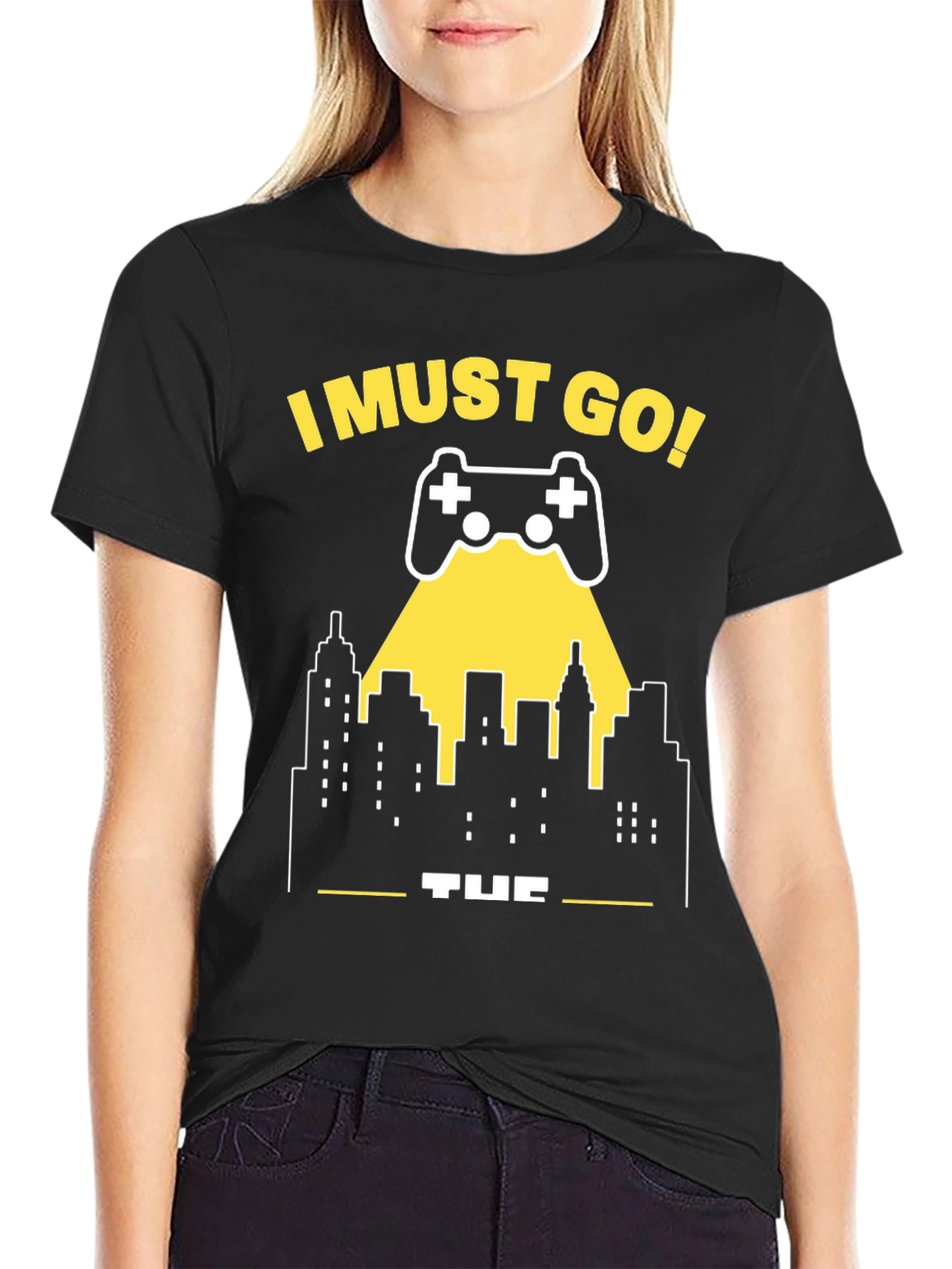 I Must Go Gaming T-Shirt - Gamer City Design