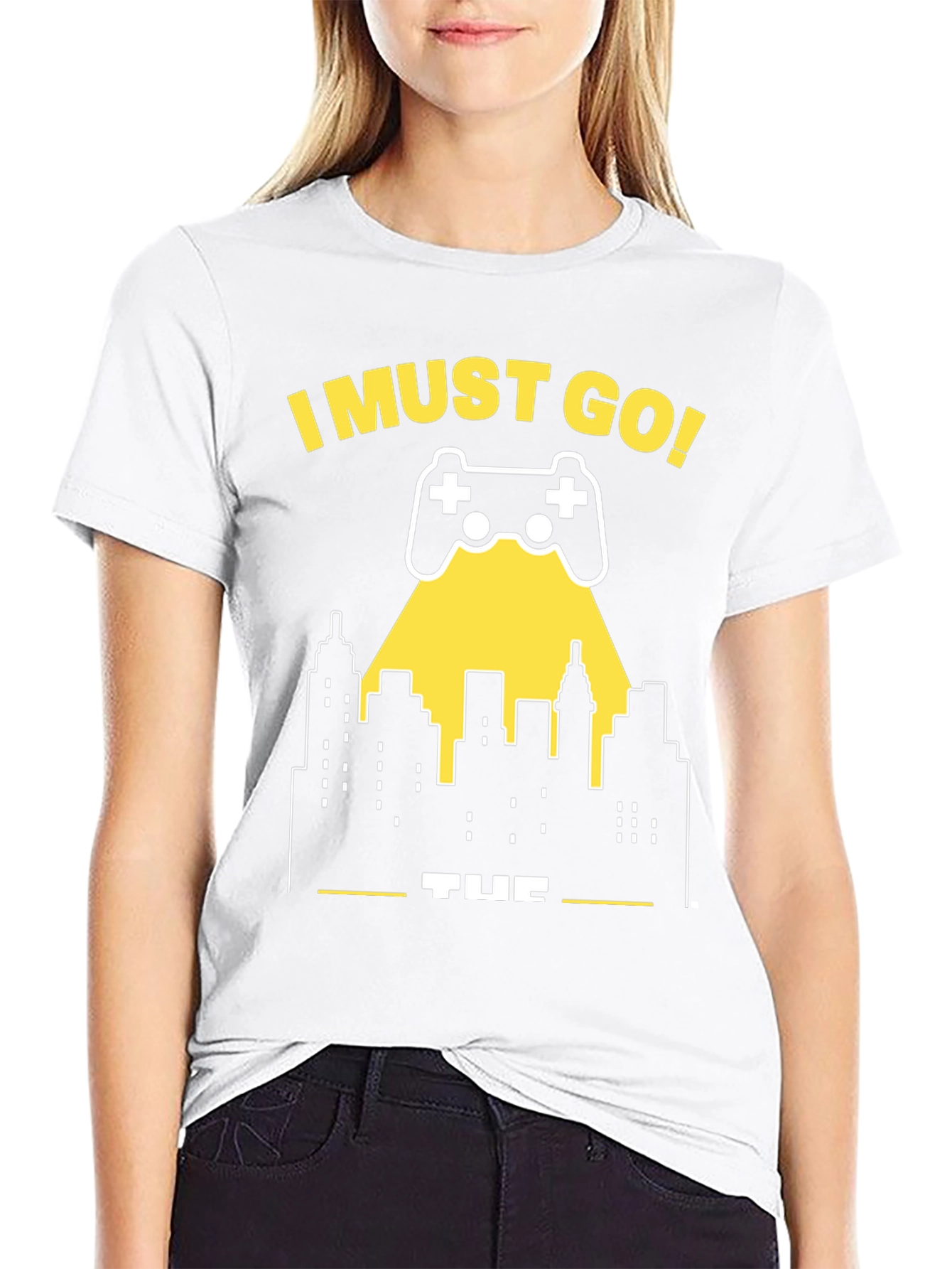 I Must Go Gaming T-Shirt - Gamer City Design