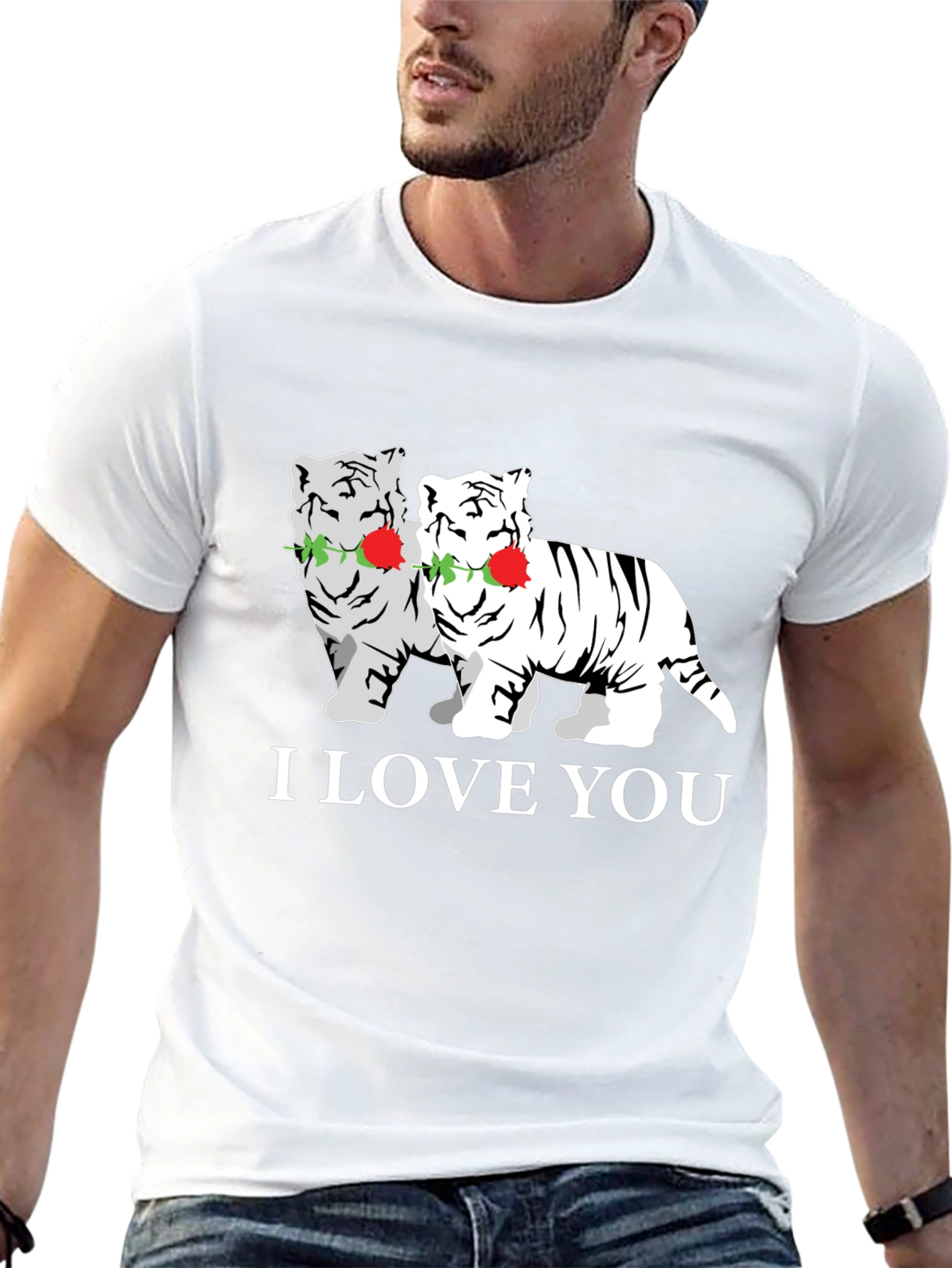 I Love You Tiger Graphic Tee