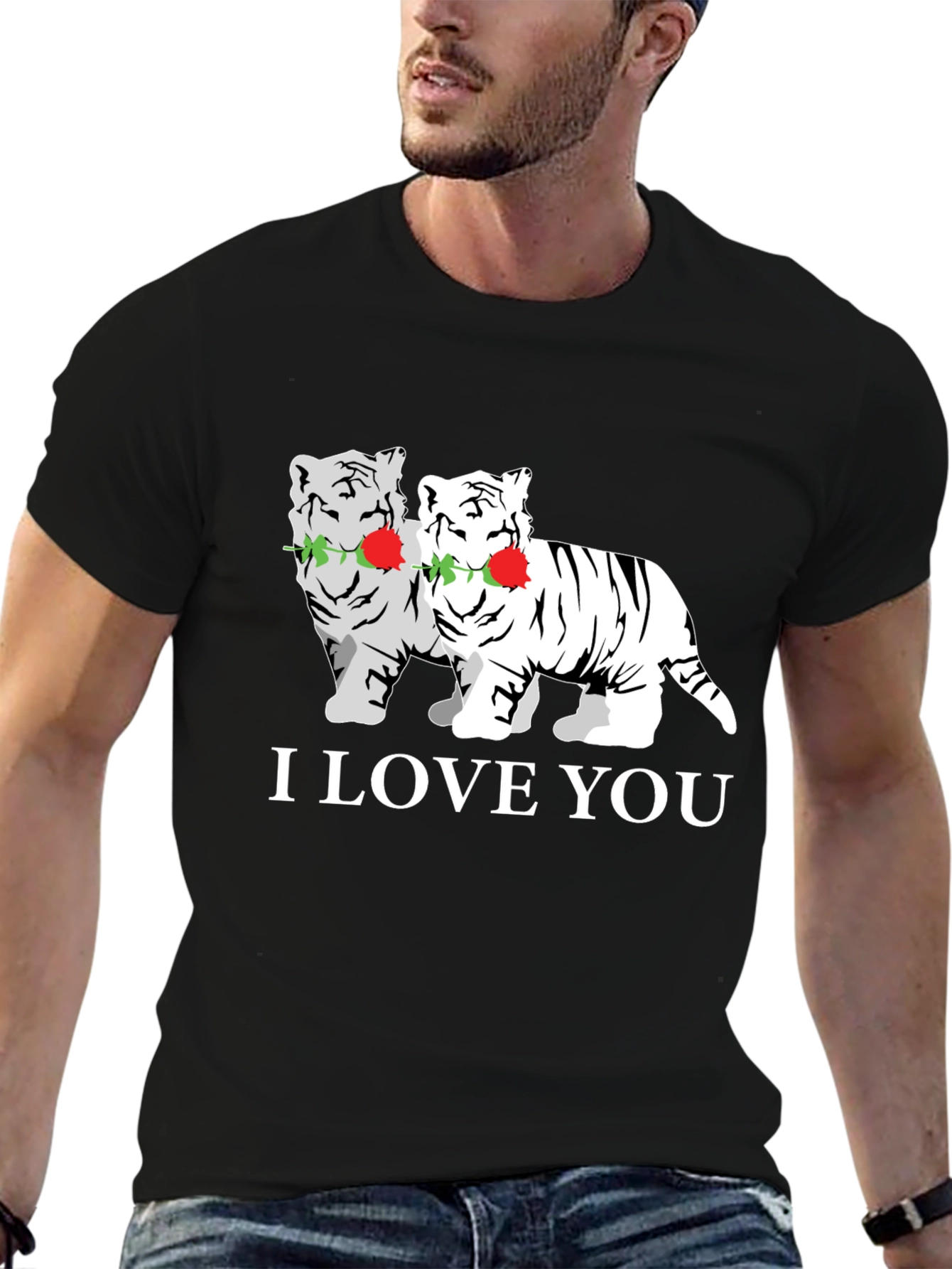 I Love You Tiger Graphic Tee
