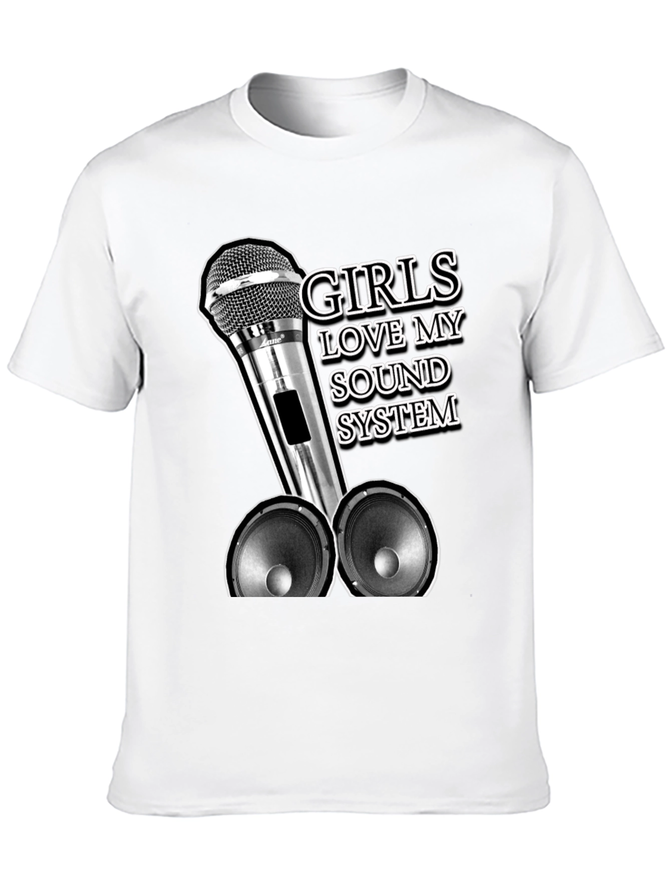 Girls Love My Sound System Graphic Tee