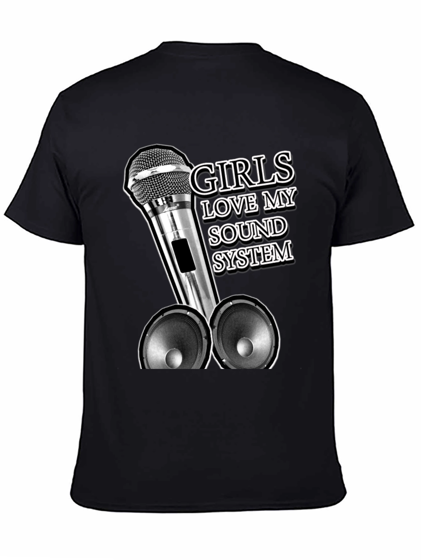 Girls Love My Sound System Graphic Tee