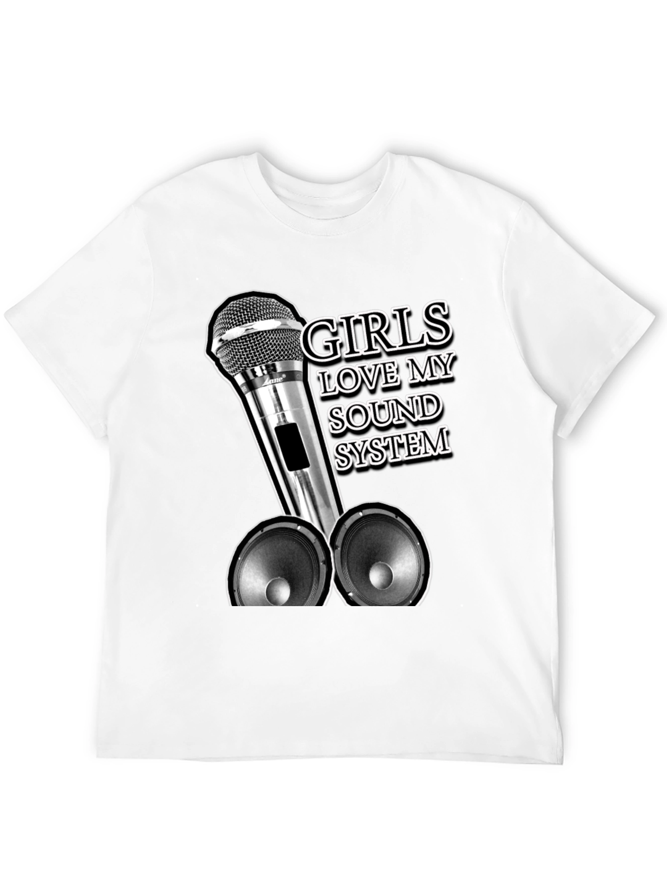 Girls Love My Sound System Graphic Tee