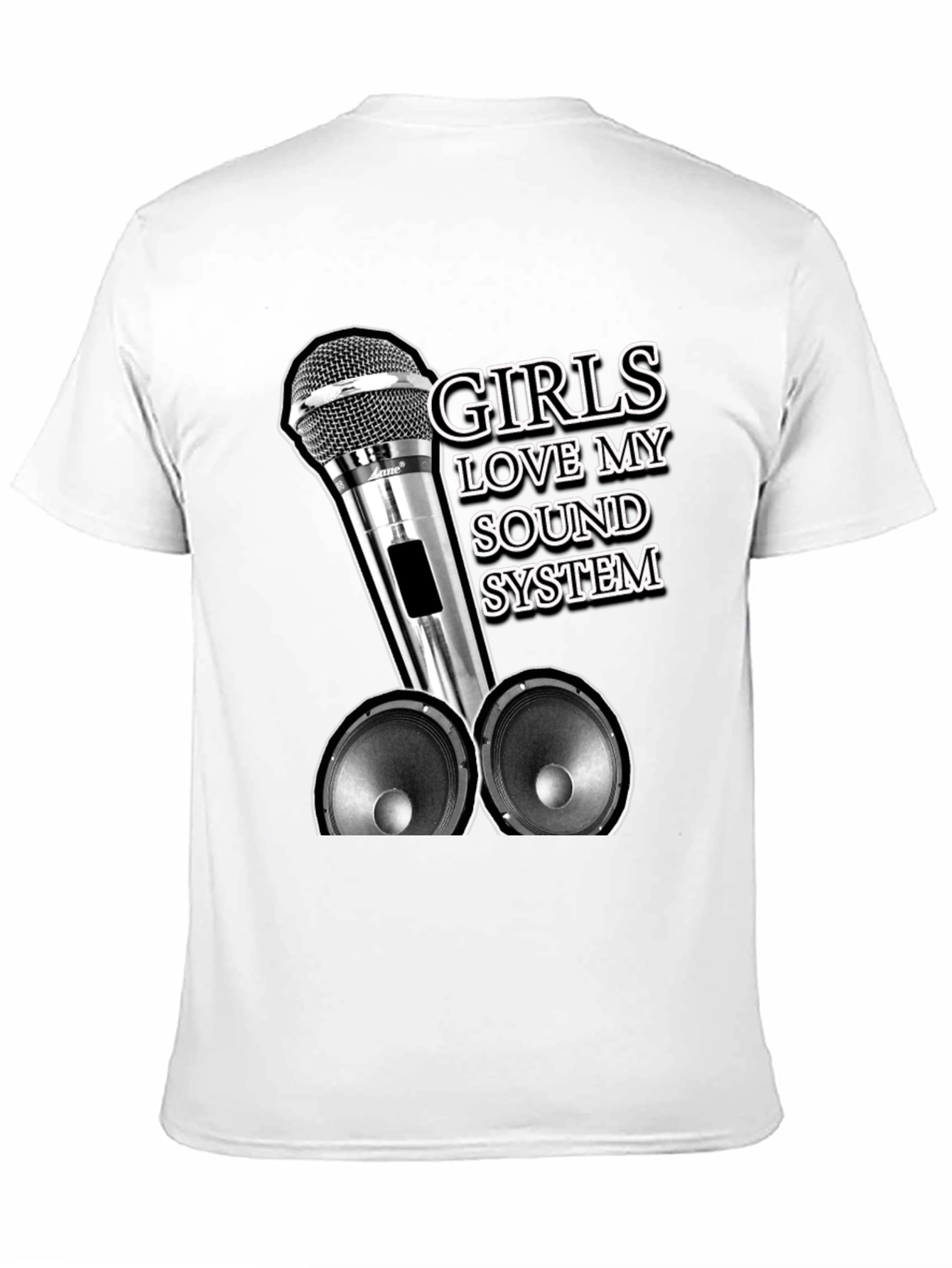 Girls Love My Sound System Graphic Tee