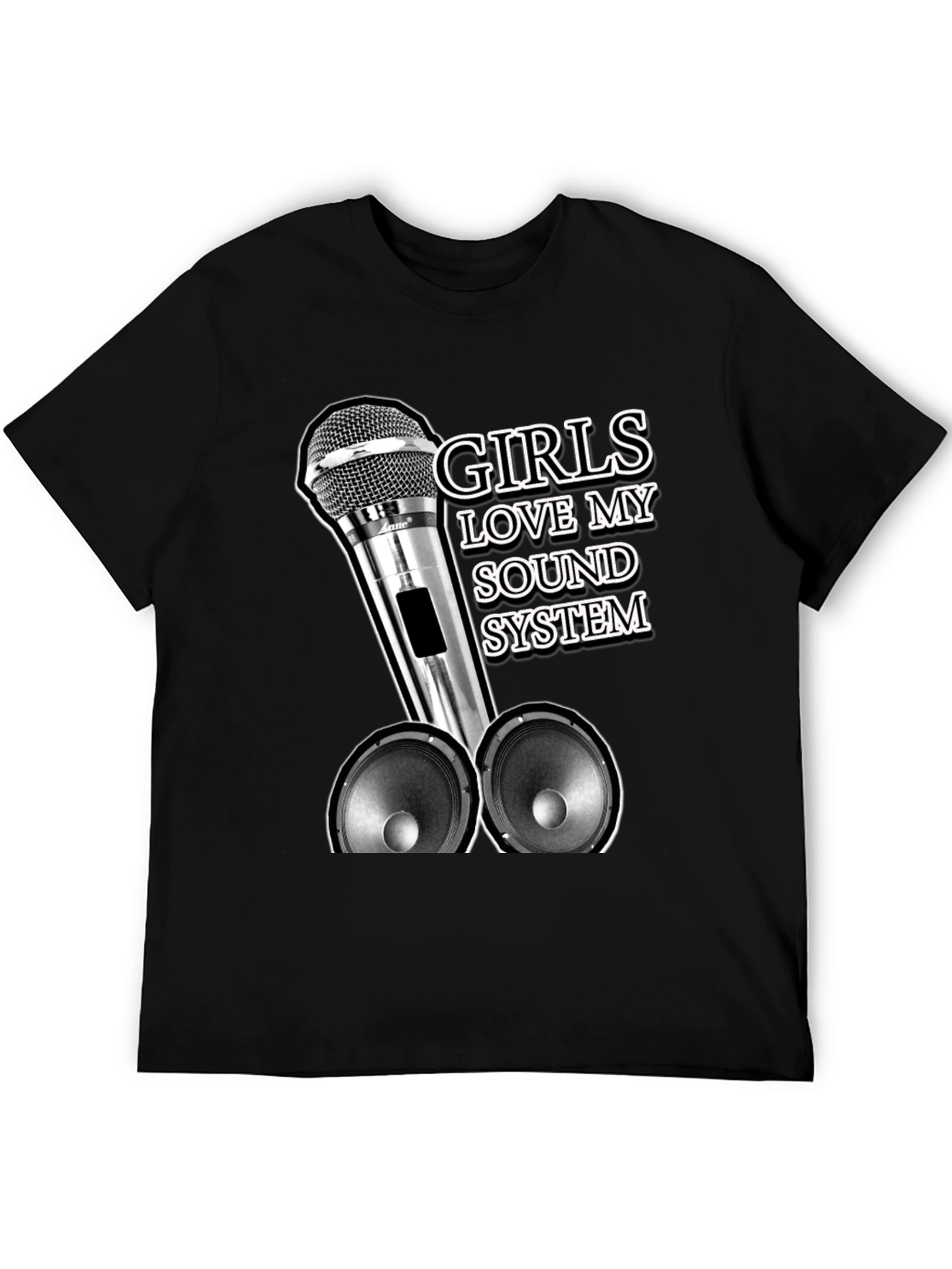 Girls Love My Sound System Graphic Tee