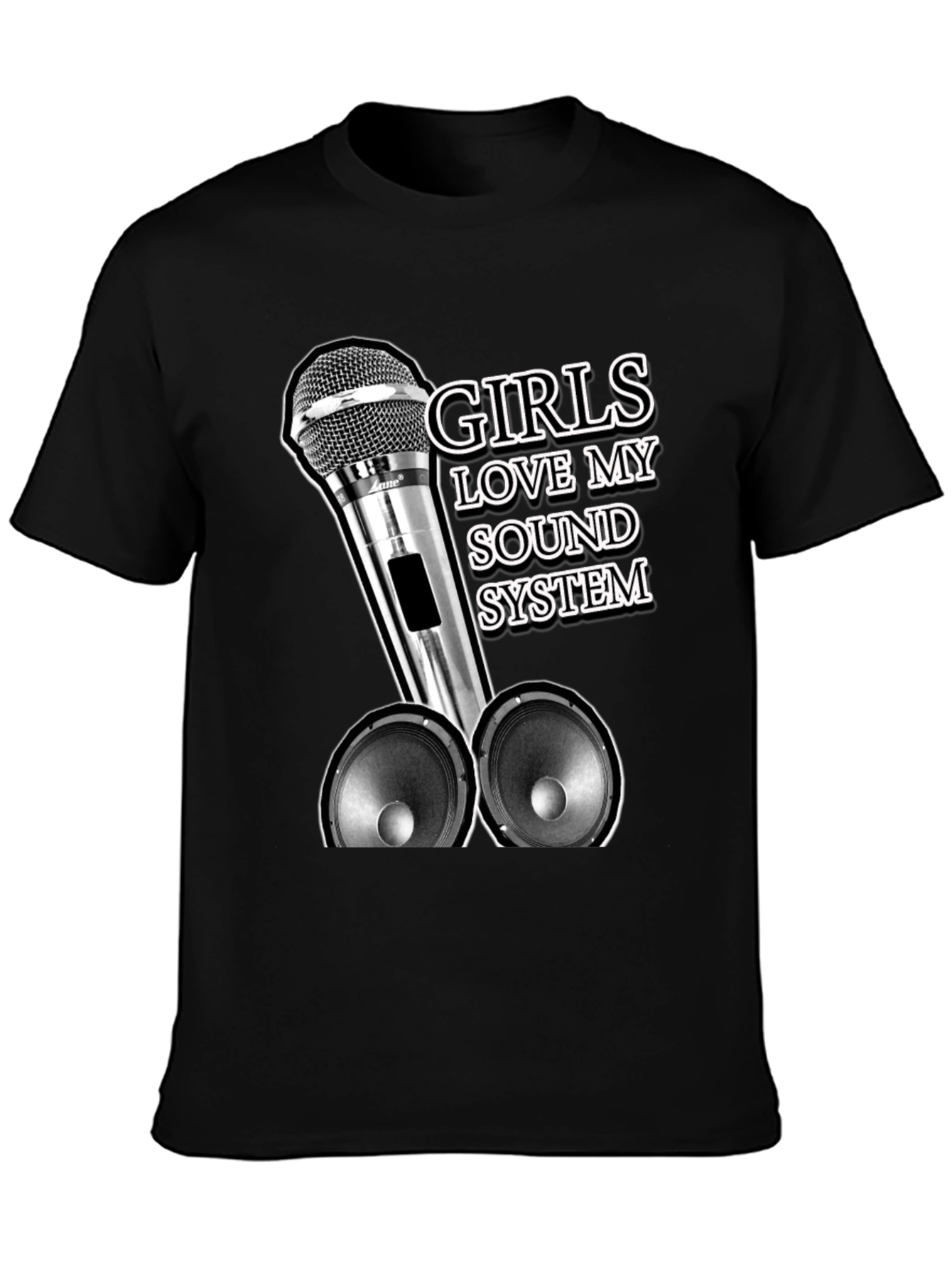 Girls Love My Sound System Graphic Tee