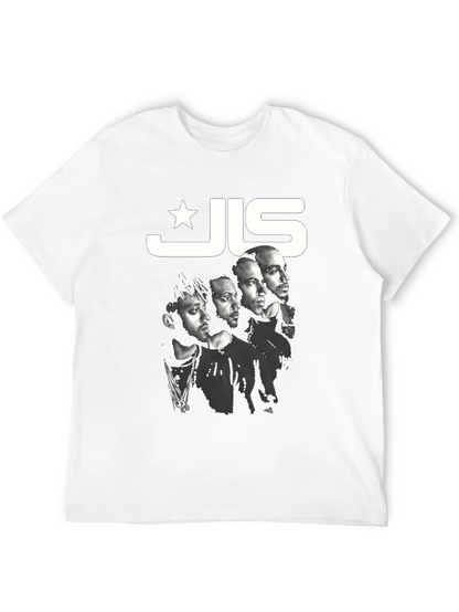 JLS T-Shirt Black Band Tee