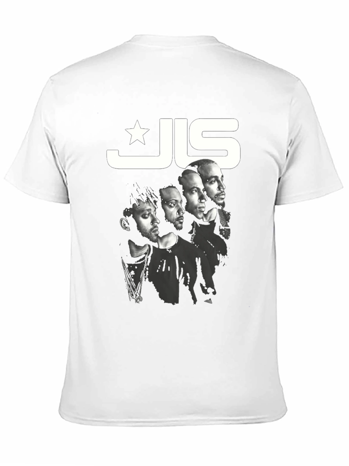 JLS T-Shirt Black Band Tee