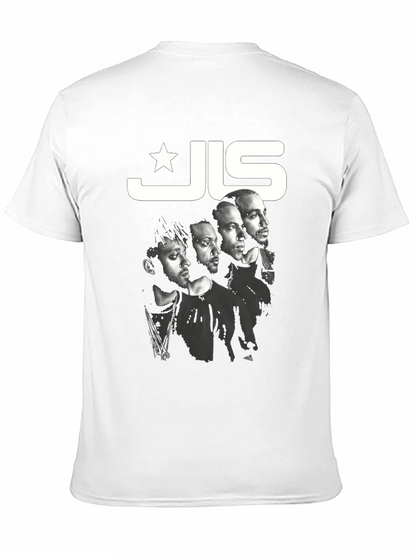 JLS T-Shirt Black Band Tee