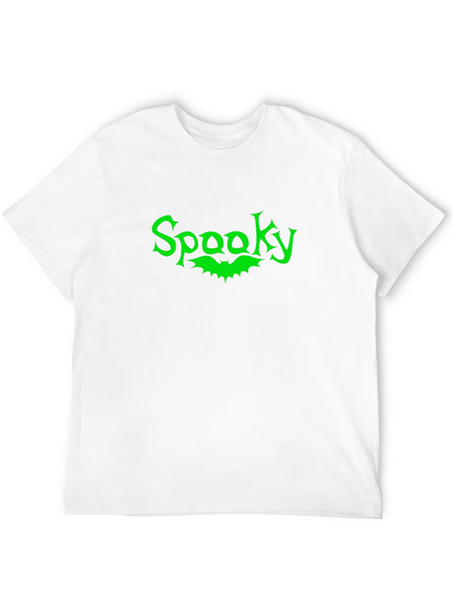 Spooky Bat Graphic Tee - Black