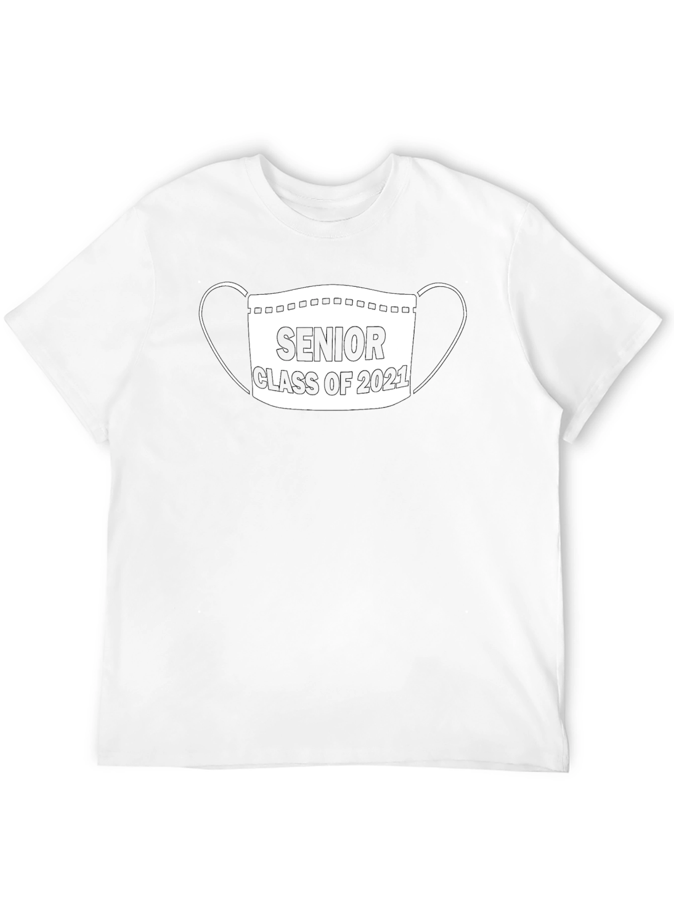 Senior Class of 2021 Mask T-Shirt