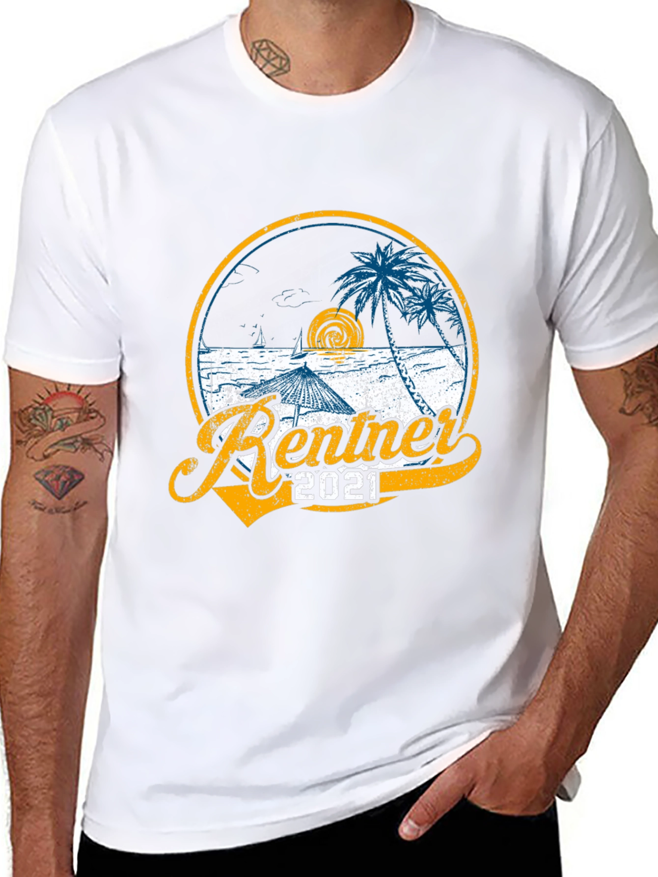 Retirement 2021 Beach T-Shirt