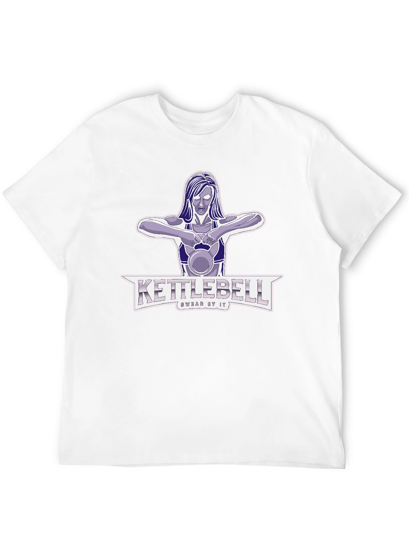 Kettlebell Workout Graphic T-Shirt