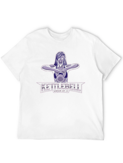 Kettlebell Workout Graphic T-Shirt