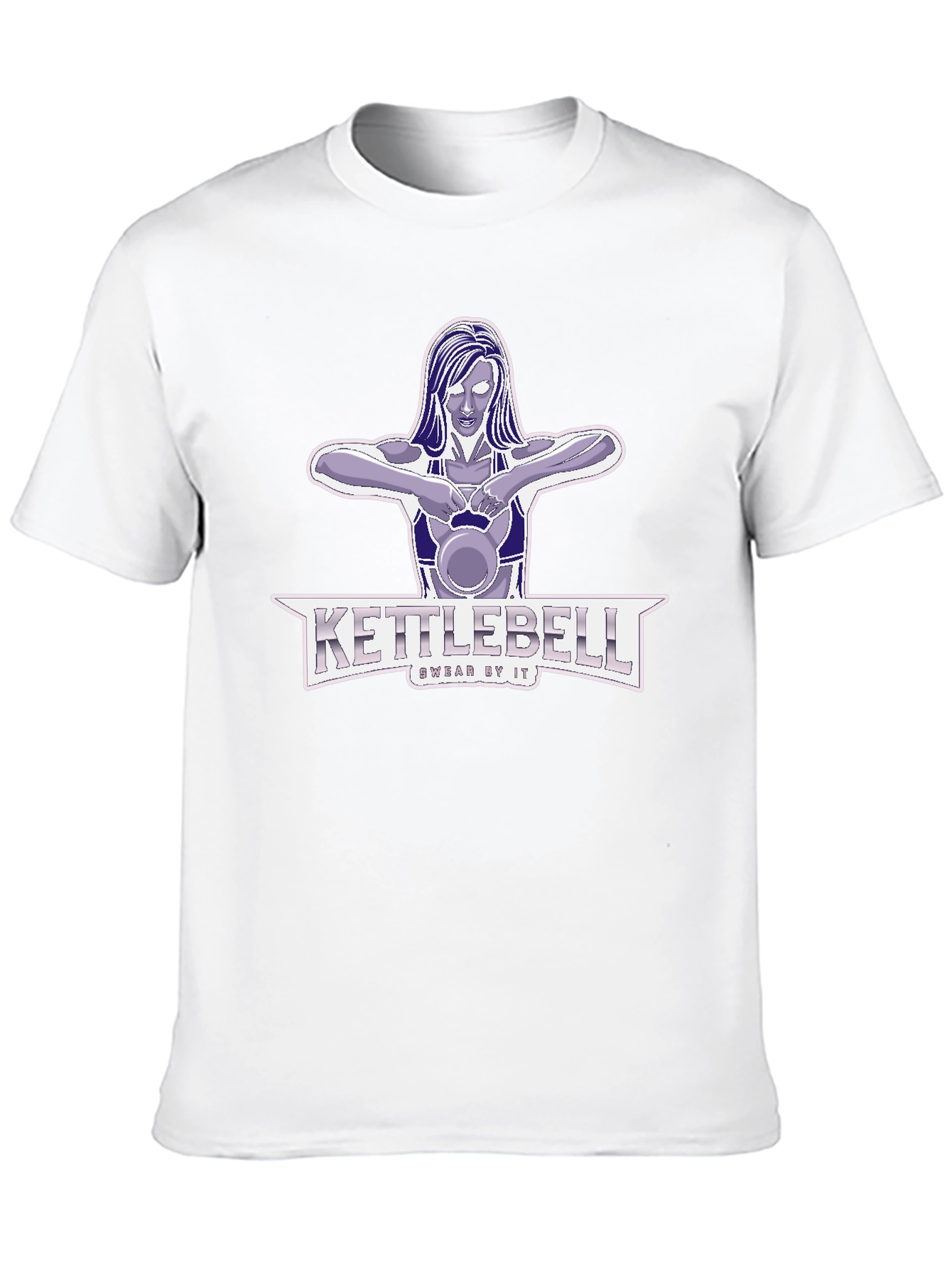Kettlebell Workout Graphic T-Shirt