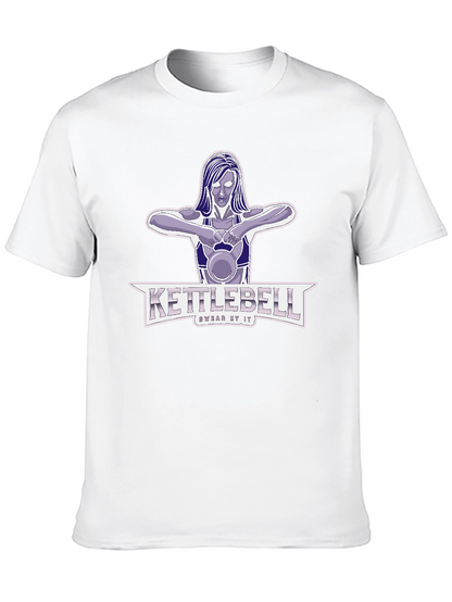 Kettlebell Workout Graphic T-Shirt
