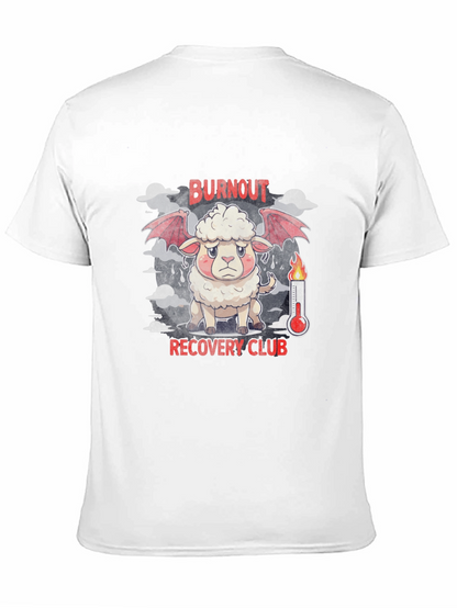 Burnout Recovery Club Graphic Tee - Black