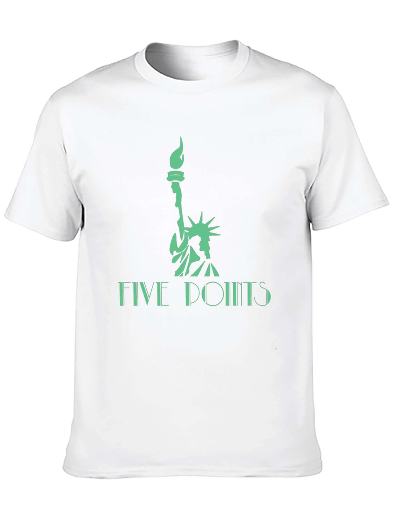 Statue of Liberty Five Points Graphic Tee