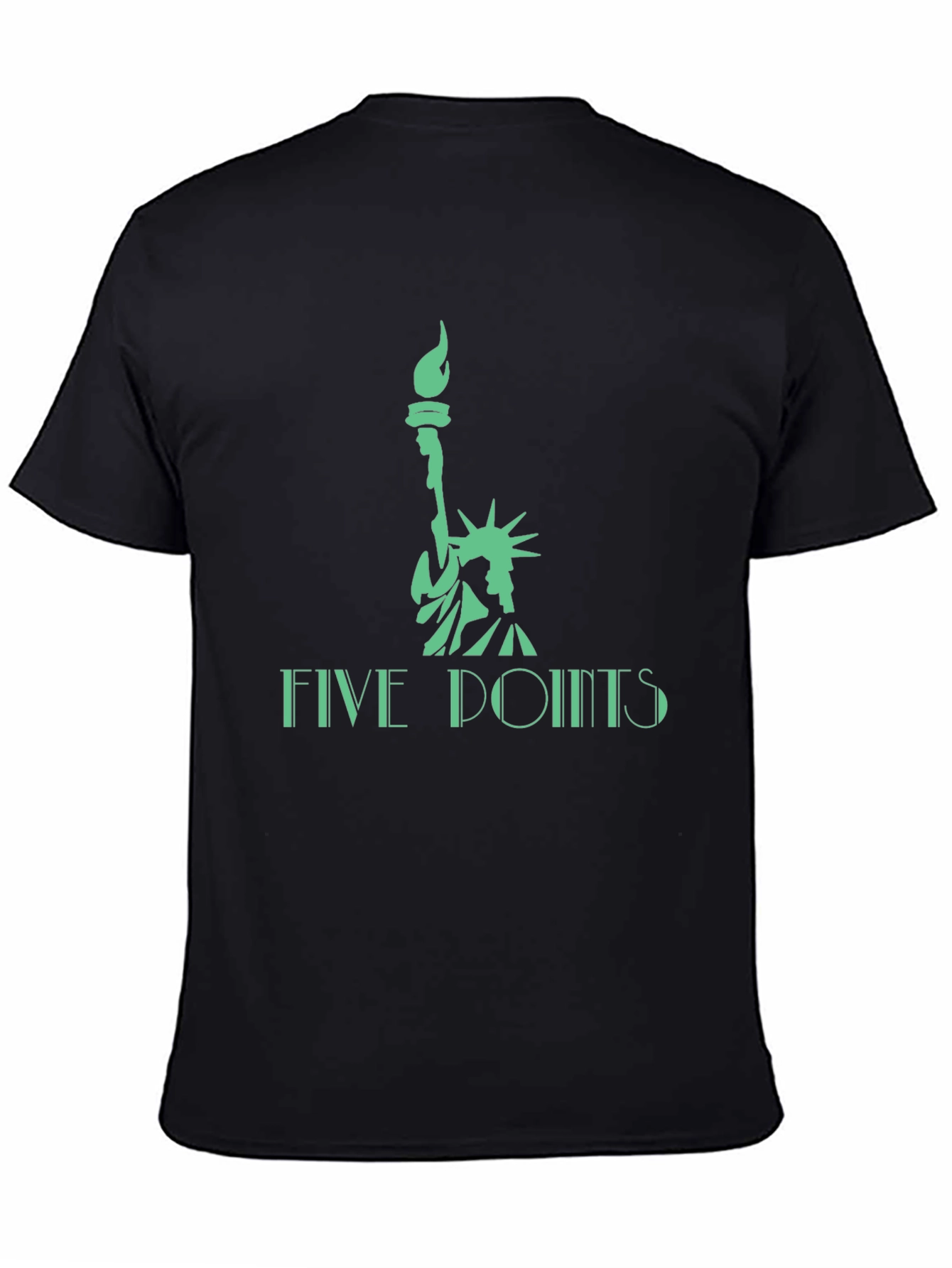 Statue of Liberty Five Points Graphic Tee
