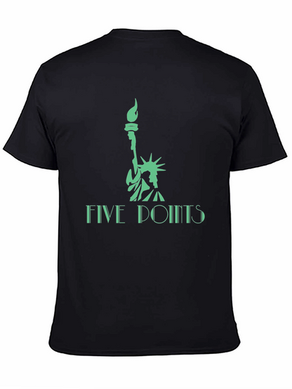 Statue of Liberty Five Points Graphic Tee